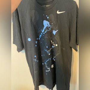 nike Nike Basketball Y2K splatter Print Tee men’s large and1 style